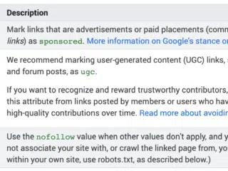 How To Qualify your outbound links to Google