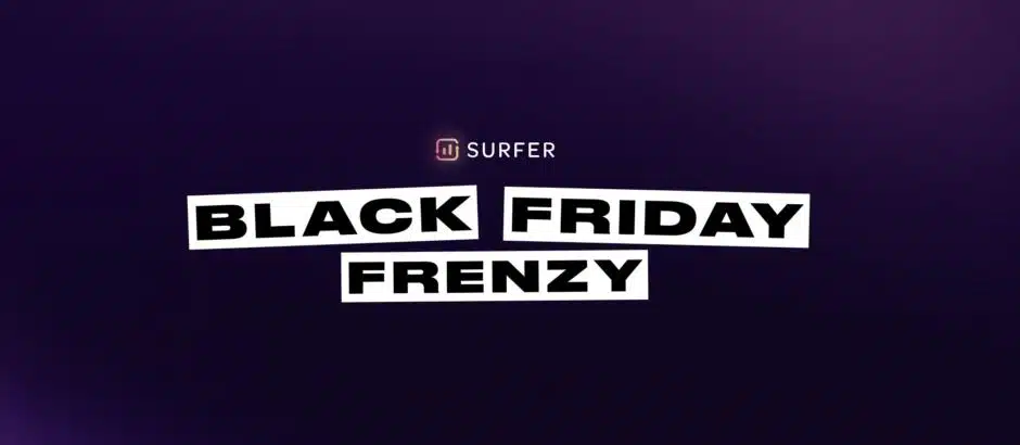 surfer blackfriday WordPress Black Friday & Cyber Monday Deals 2022